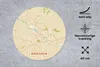 MuchoWow® Mauspad Mousepad Karte - Jahrgang - Bremen - Produktbild-Vorschau 2