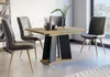 Design Esstisch PA-777 Eiche Artisan Schwarz matt Produktbild-Vorschau 1