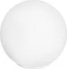Kleine LED Nachttischlampe Glaskugel Lampenschirm Opalweiß Produktbild-Vorschau 2