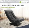 Lehátko Juskys Corsica - manšestrový poťah, ergonomické, Náhľad obrázku produktu 15