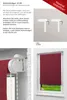 Lysel Outlet - Verdunkelungsrollo Bordeauxrot, (B x H) Produktbild-Vorschau 8