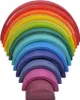 Regenbogen Holzregenbogen Stapelbogen Motorikspielzeug Produktbild-Vorschau 3