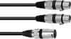 Adaptér OMNITRONIC XLR(M)/2xXLR(F) 1,5 m sw kabel Náhled obrázku produktu 1