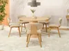 Sedia da pranzo GLENDA - beige / rovere Anteprima dell’immagine prodotto 14