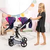 Bayer Design 26254AA Landau jumeaux pour poupée, poussette, Voir les images du produit 6