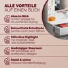 CASARIA® Schminktisch mit Spiegel weiß Produktbild-Vorschau 7