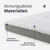 Hochwertige 7-Zonen Matratze - 90 x 200 cm - 13 cm - H2 & Produktbild-Vorschau 4
