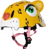 CRAZY SAFETY Casque de vélo Léopard avec design d'animal Voir les images du produit 2