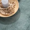TT Home Wohnzimmer Teppich Unifarben Flauschig Modern Produktbild-Vorschau 2