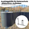 Sichtschutzstreifen Aufrollhilfe für Produktbild-Vorschau 3