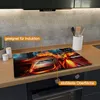 Wallario Herdabdeckplatte aus Glas, Größe 80 x 52 cm Produktbild-Vorschau 2