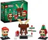 LEGO 40353 Brickheadz: Reno, Elfo e Elfillo, decorazioni e Anteprima dell’immagine prodotto 6