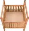 vidaXL Banc avec espace de rangement 49×48×49 cm Noyer Voir les images du produit 4