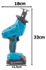 Verk 11380 Priamočiara elektrická píla AKU, 1,3Ah, 21V, 4 x Náhľad obrázku produktu 12