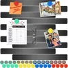 Magnettafel Memotafel 10 Stück 30x3cm Weiß mit Produktbild-Vorschau 1