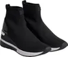 A pair of black Michael Kors women's sneakers with a wedge heel. Anteprima dell’immagine prodotto