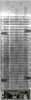 The back of a refrigerator with its condenser coils visible. Produktbild-Vorschau
