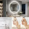 WISFOR Badspiegel met verlichting, 90 cm, ronde Productafbeelding-voorbeeld 7