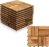 Izrielar 8m² dřevěné dlaždice terasové dlaždice 88 ks Náhled obrázku produktu 10