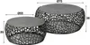 Hoyz - Couchtisch Maze - Schwarz/Graues Metall - 2er-Set - Produktbild-Vorschau 4
