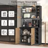 Flieks Cuisine Armoires hautes Buffet de cuisine avec LED, Voir les images du produit 6