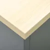 vidaXL Table de travail noire 160 x 60 x 85 cm acier Voir les images du produit 5