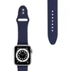 Crong Liquid - Armband für Apple Watch 44/45/46/49 mm (navy Produktbild-Vorschau 3