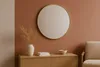 Okrągłe lustro NOOR, metalowa rama, złote, Ø 80 cm Podgląd zdjęcia produktu 6