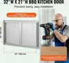 SucceBuy Porte d'accès au barbecue, 914 x 534 mm, double Voir les images du produit 2