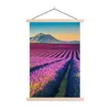 MuchoWow® Textilposter Lavendel - Berg - Blumen 40x60 cm Produktbild-Vorschau 1
