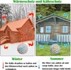 Folia izolacyjna ACXIN folia bąbelkowa aluminiowa folia Podgląd zdjęcia produktu 4