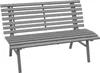 Outsunny Gartenbank 2 Sitzer Parkbank, Sitzbank, Balkonbank Produktbild-Vorschau 1