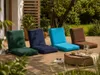 Klappbare Oxford Strandliege Rosa – Tragbar Gartenliege, leichte Campingliege Produktbild-Vorschau