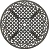 Gartentisch Bronzen Ø90x75 cm Aluminiumguss Produktbild-Vorschau 7