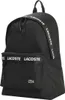 A black Lacoste backpack is shown against a white background. Anteprima dell’immagine prodotto