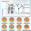 Rechteckige Sportuhr Digital Analog 5ATM wasserdicht Produktbild-Vorschau 4