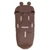XL EARS WOOL - Kinderwagen Fußsack Fb. brown melange Produktbild-Vorschau 4