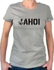 Huuraa Damen T-Shirt Ahoi Anker Seemannsgruß XL Sport Grey Produktbild-Vorschau 1