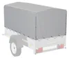 UNITRAILER Anhängerplane 200x106 cm Grau Hochplane 80 cm Produktbild-Vorschau 4