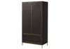 MASSIVMOEBEL24 | Armoire 99x55 Manguier huilé Gris taupe Voir les images du produit 10