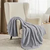 OKWISH Kuscheldecke 150x200 cm SUPER SOFT Flanell Wohndecke Produktbild-Vorschau 2