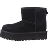 UGG Classic Mini Platform Black Damen Boots NEU - 36 Produktbild-Vorschau 2