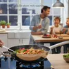 WMF Durado Wokpfanne Wok  Ø 28 cm Cromargan Edelstahl Produktbild-Vorschau 15