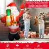 1,5 M Vianočná nafukovacia dekorácia Santa Claus Vonkajšia Náhľad obrázku produktu 11
