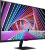 A computer monitor displaying a colorful, abstract image. Produktbild-Vorschau