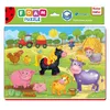 A4 Schaumstoffpuzzle Bauernhoftiere Pädagogisches Puzzle Produktbild-Vorschau 5