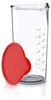 Arendo Messbecher mit Deckel, 600ml, 20 Unzen, Produktbild-Vorschau 1