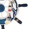 Schiffsrad Antik Steuerrad Schiffsteuerrad 23cm Piraten Produktbild-Vorschau 2