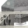 Salon bas de jardin MILAN 5 places - gris Voir les images du produit 5
