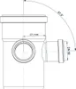 Eckdoppelabzweig Polo-Kal NG DN110/50 87Grad Produktbild-Vorschau 3
